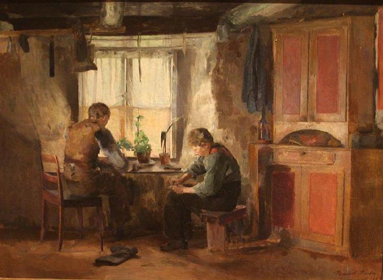 Harriet Backer Bygdeskomakere